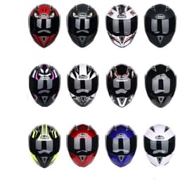 image-Double Lens Electric Vehicle Motorcycle Helmet For Men And Women