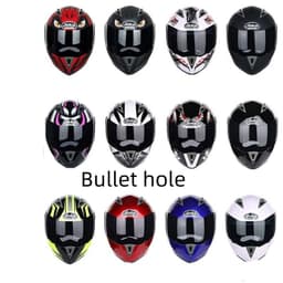 image-Double Lens Electric Vehicle Motorcycle Helmet For Men And Women