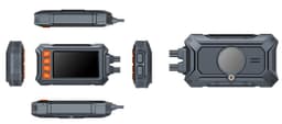 image-Motorcycle Locomotive Tachograph 3 Inch WIFI HD 1080P Whole Machine Waterproof Dual Lens GPS Recorder