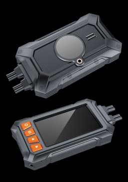 image-Motorcycle Locomotive Tachograph 3 Inch WIFI HD 1080P Whole Machine Waterproof Dual Lens GPS Recorder