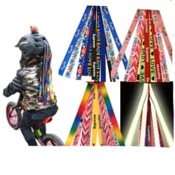 image-Roller Skating Balancing Car Ski Helmet Streamers Decorative Doll Ribbons Dirty Braids