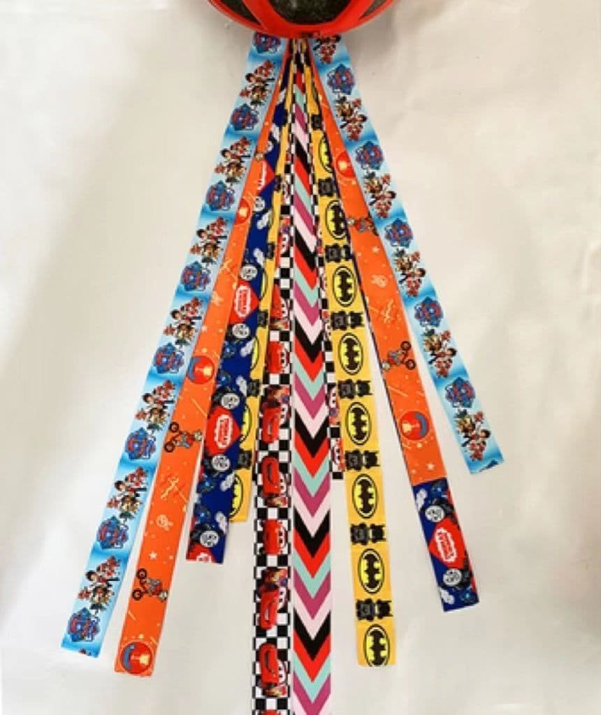 image-Roller Skating Balancing Car Ski Helmet Streamers Decorative Doll Ribbons Dirty Braids