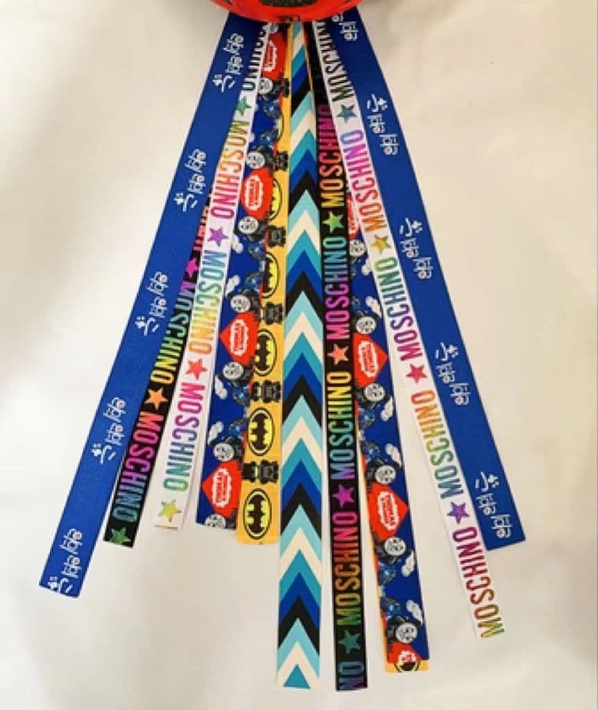 image-Roller Skating Balancing Car Ski Helmet Streamers Decorative Doll Ribbons Dirty Braids