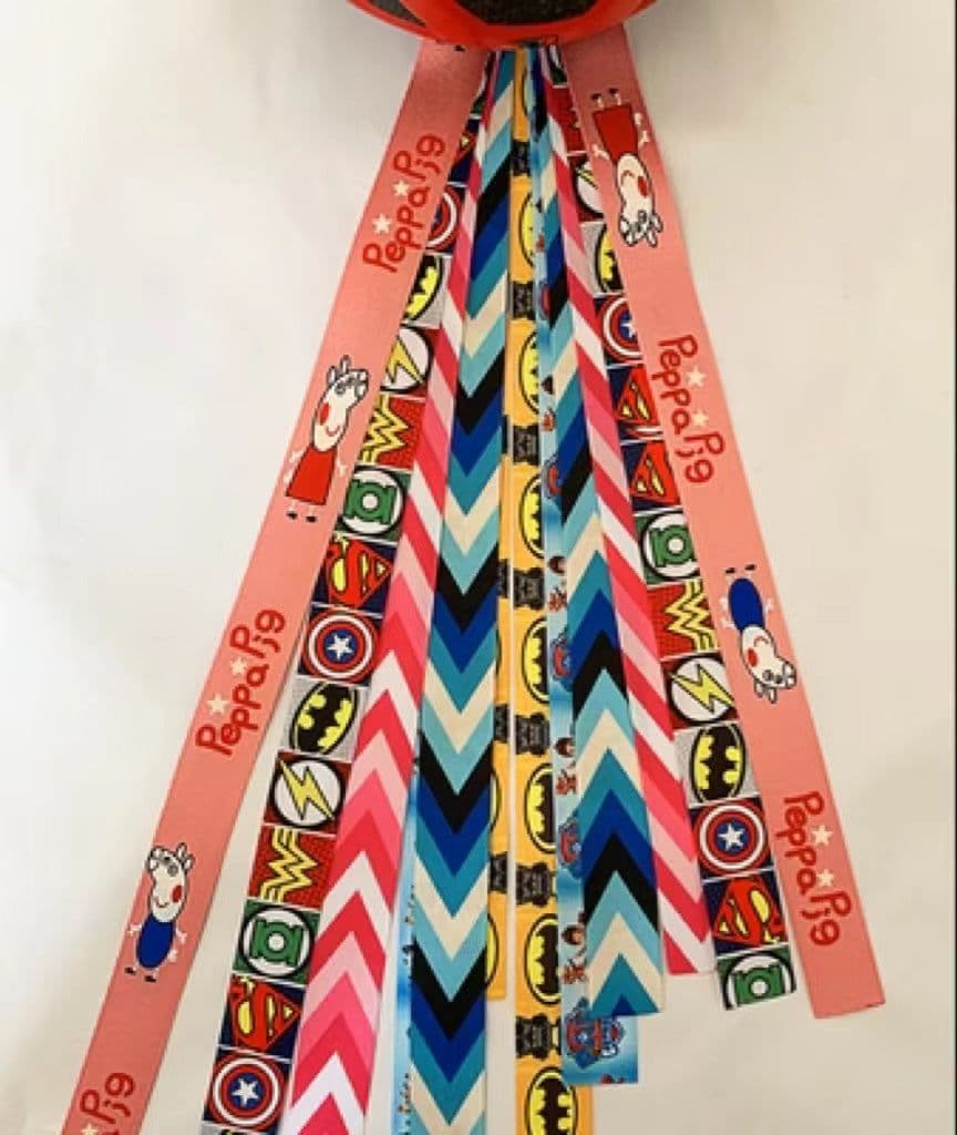 image-Roller Skating Balancing Car Ski Helmet Streamers Decorative Doll Ribbons Dirty Braids