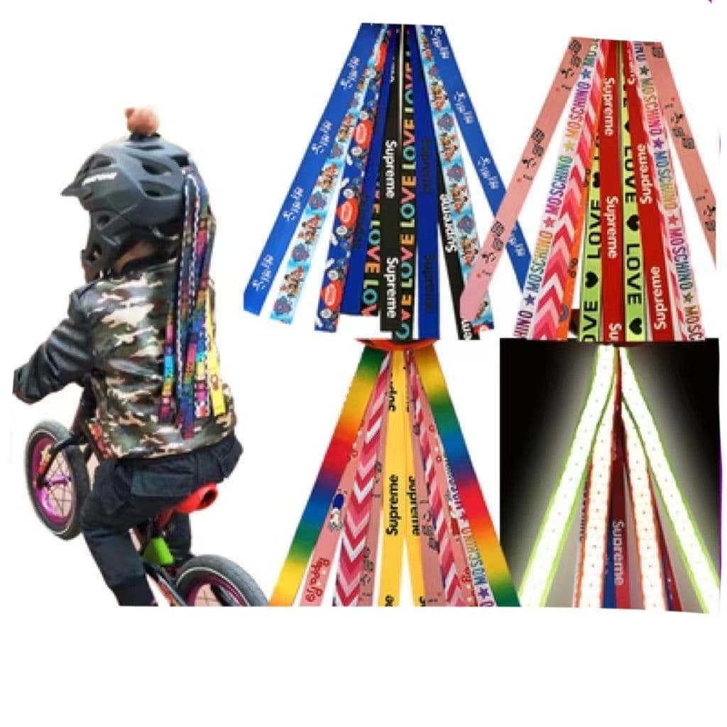 image-Roller Skating Balancing Car Ski Helmet Streamers Decorative Doll Ribbons Dirty Braids