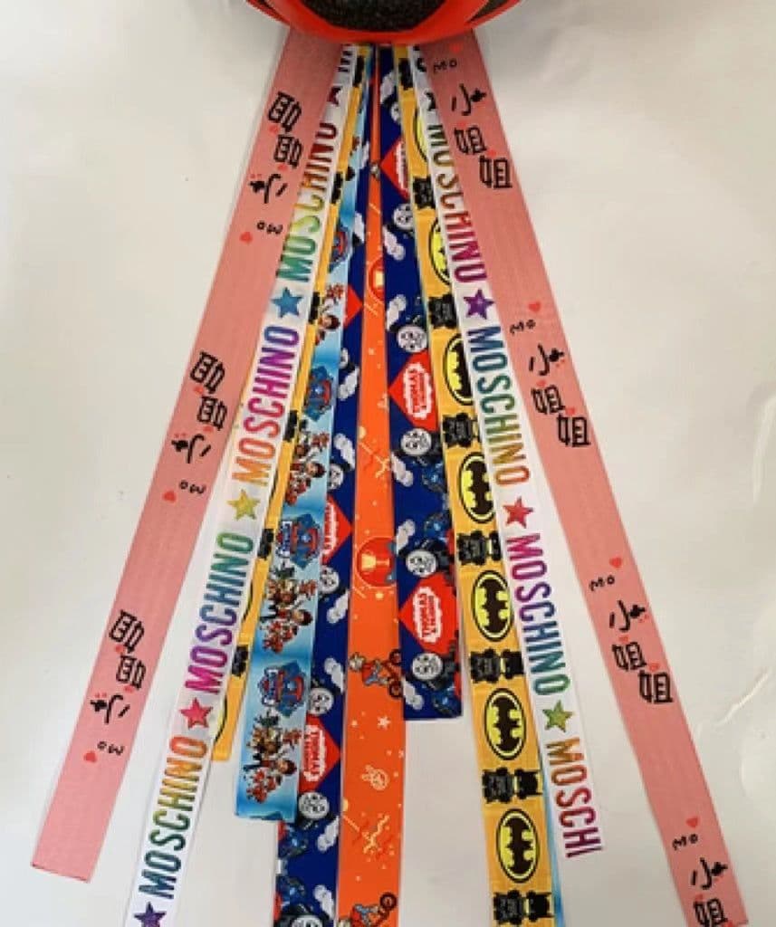 image-Roller Skating Balancing Car Ski Helmet Streamers Decorative Doll Ribbons Dirty Braids