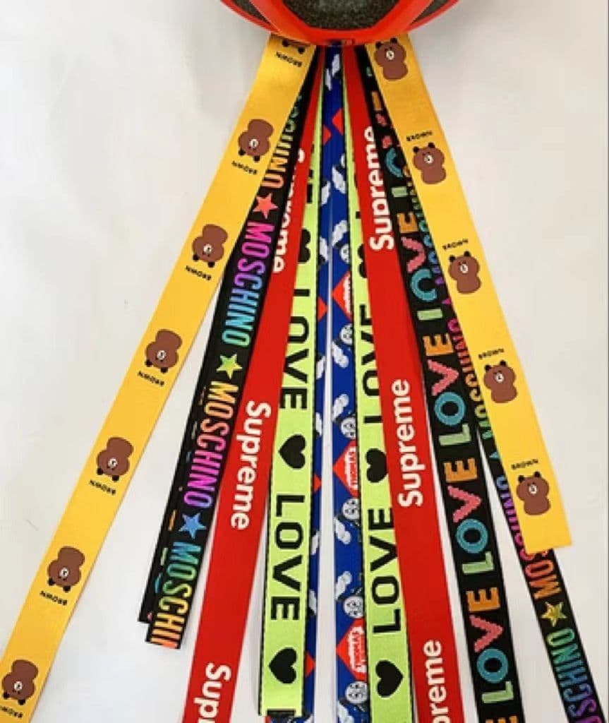 image-Roller Skating Balancing Car Ski Helmet Streamers Decorative Doll Ribbons Dirty Braids