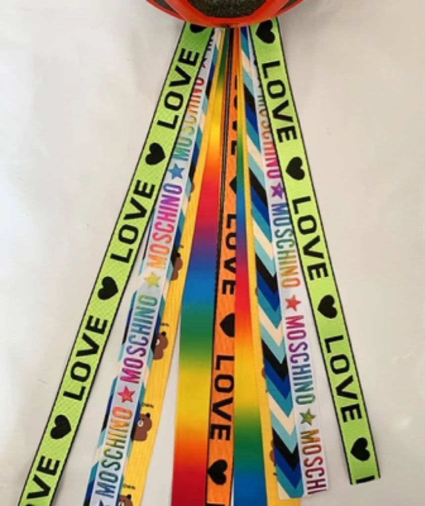 image-Roller Skating Balancing Car Ski Helmet Streamers Decorative Doll Ribbons Dirty Braids
