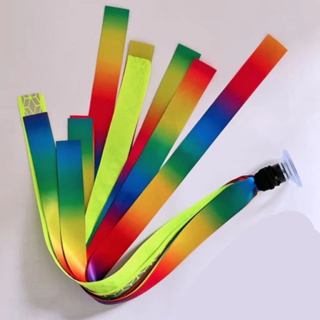 image-Roller Skating Balancing Car Ski Helmet Streamers Decorative Doll Ribbons Dirty Braids