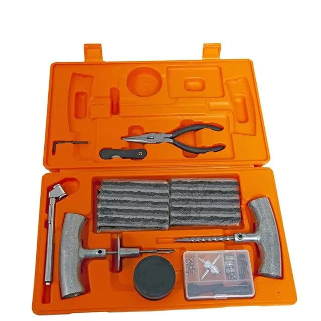 image-Emergency Rubber Strip Car Tire Off-road Outdoor Fast Tire Repair Tool Set