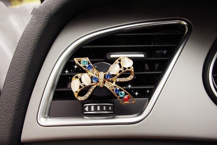 image-Cartoon Car Fragrance Car Interior Perfume Aromatherapy Female Car Supplies