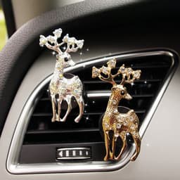 image-Cartoon Car Fragrance Car Interior Perfume Aromatherapy Female Car Supplies