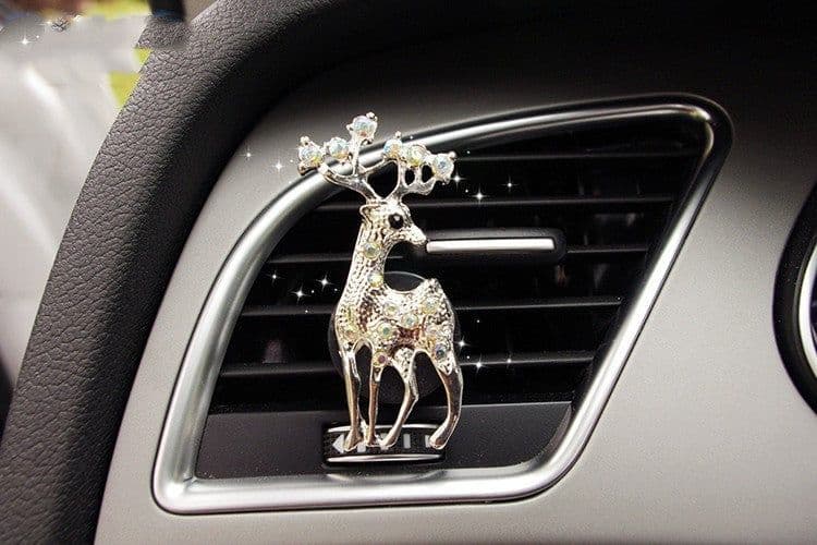 image-Cartoon Car Fragrance Car Interior Perfume Aromatherapy Female Car Supplies