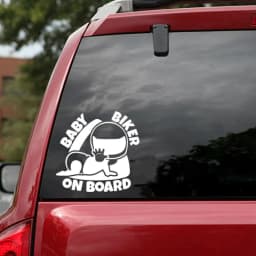 image-BABY ON BOARD Personality Warning Car Stickers