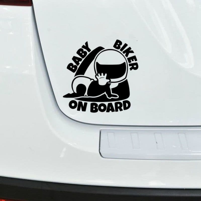 image-BABY ON BOARD Personality Warning Car Stickers