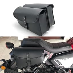 image-Motorcycle Swingarm Bag Side Saddlebag For Sportster
