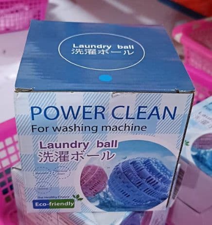 image-Laundry Ball Decontamination Anti-Winding Artifact Automatic Washing Clothes Cleaning Ball Large Anti-Knot Magic Washing Machine Ball
