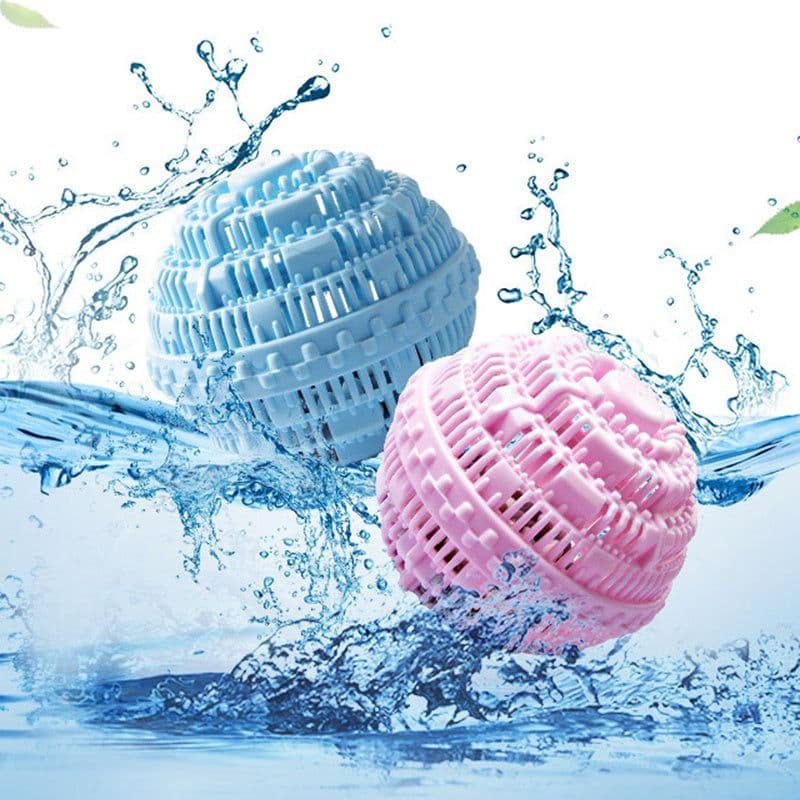 image-Laundry Ball Decontamination Anti-Winding Artifact Automatic Washing Clothes Cleaning Ball Large Anti-Knot Magic Washing Machine Ball