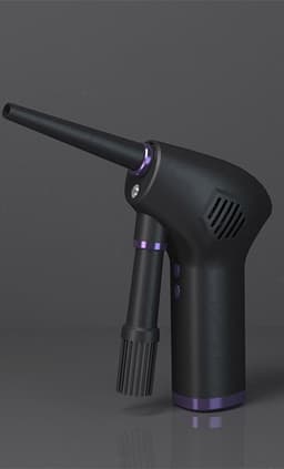 image-Cordless Air Duster Compressed Air Blower Electric Air Duster for Computer Keyboard Camera Cleaning Small Appliances
