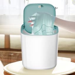 image-Household Small Laundry Bucket Mini Turbo Table Washing Machine Student Dormitory Underwear Socks Washer