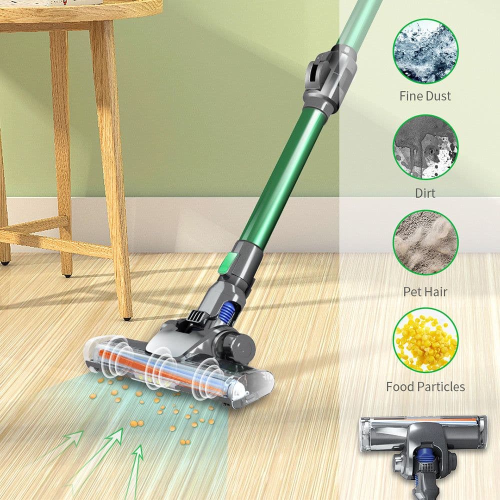 image-Handheld Wireless Vaccum Cleaner With Foldable Tube
