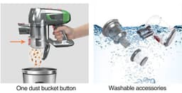 image-Handheld Wireless Vaccum Cleaner With Foldable Tube