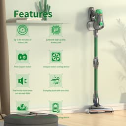 image-Handheld Wireless Vaccum Cleaner With Foldable Tube