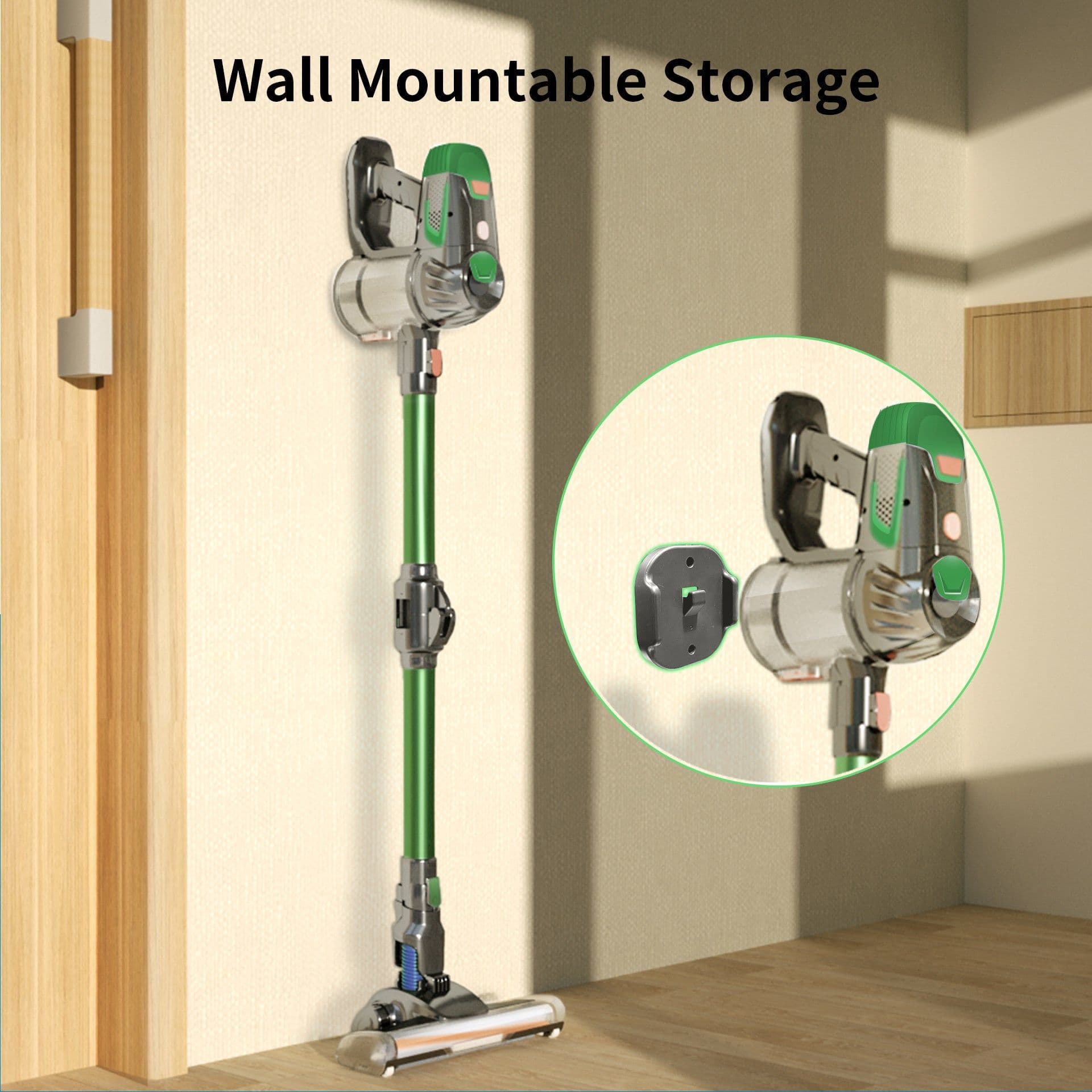 image-Handheld Wireless Vaccum Cleaner With Foldable Tube