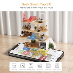 image-Geek Smart L7 Robot Vacuum Cleaner And Mop, LDS Navigation, Wi-Fi Connected APP, Selective Room Cleaning,MAX 2700 PA Suction, Ideal For Pets And Larger Home Banned From Selling On Amazon