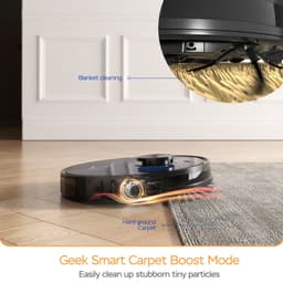 image-Geek Smart L7 Robot Vacuum Cleaner And Mop, LDS Navigation, Wi-Fi Connected APP, Selective Room Cleaning,MAX 2700 PA Suction, Ideal For Pets And Larger Home Banned From Selling On Amazon