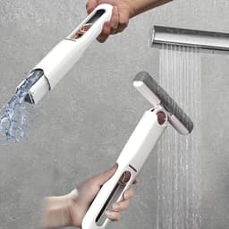 image-New Portable Self-NSqueeze Mini Mop, Lazy Hand Wash-Free Strong Absorbent Mop Multifunction Portable Squeeze Cleaning Mop Desk Window Glass Cleaner Kitchen Car Sponge Cleaning Mop Home Cleaning Tools