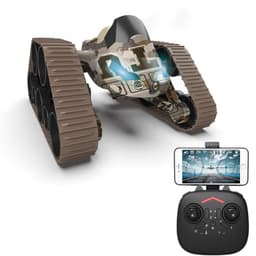 image-Cross-Border New Product Drone, Tank And Plane Two-In-One Deformed 2.4G Four-Axis Aerial Camera