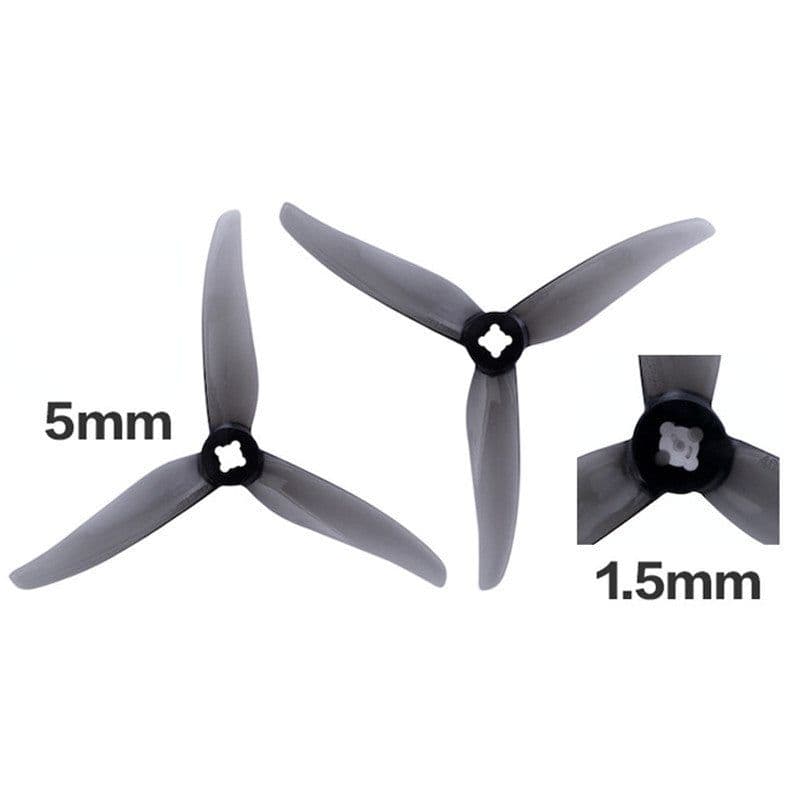 image-Qianfeng Toothpick 4023 4-Inch Three-Blade Propeller 1.5Mm 5Mm Double Aperture Toothpick Crossing Machine