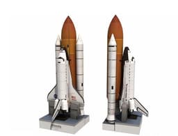 image-Space Shuttle 3D Paper Model Diy Handmade Handmade Paper Mold Paper Mold Decoration Toy