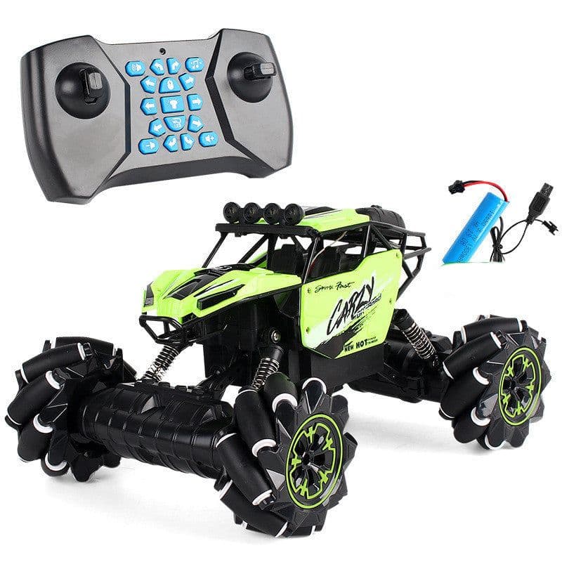 image-Remote Control Off-Road Climbing Car High Speed Drift Racing Car with Programming Children's Toy Stunt Twisting Car Dancing Car