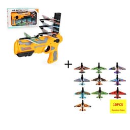 image-Children's Outdoor Boy Toys Hand Throwing Spin Glider Model Launcher