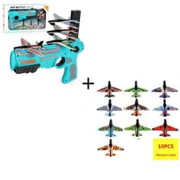 image-Children's Outdoor Boy Toys Hand Throwing Spin Glider Model Launcher