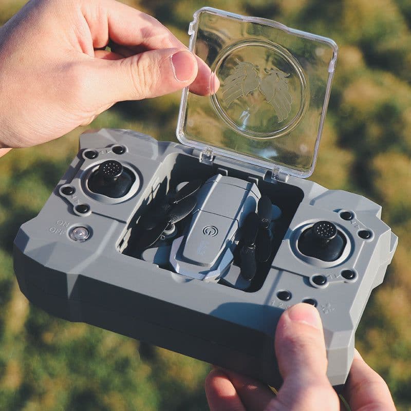 image-Storage Box Remote Control Mini Folding Drone Aerial Photography