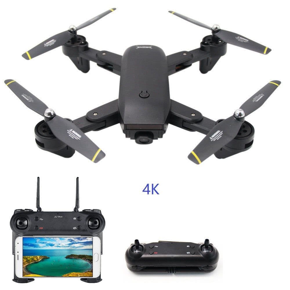 image-Drone Folding Dual Camera Aircraft DM107S Optical Flow Positioning 4K HD Aerial Photography Drone