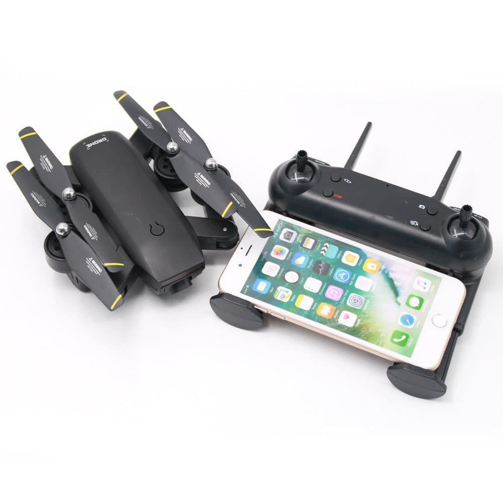 image-Drone Folding Dual Camera Aircraft DM107S Optical Flow Positioning 4K HD Aerial Photography Drone