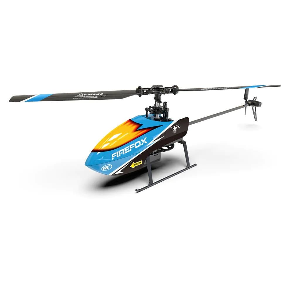 image-Four-way Single Propeller Aileronless Helicopter