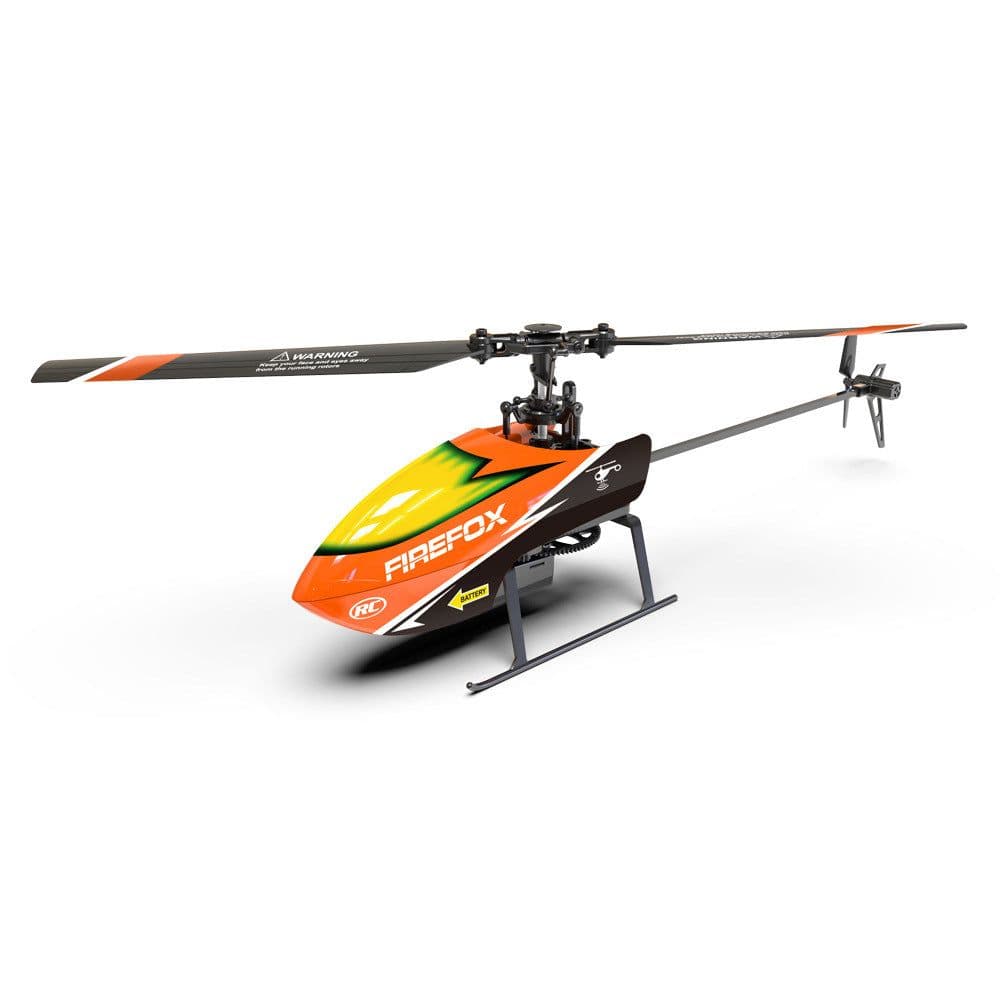 image-Four-way Single Propeller Aileronless Helicopter