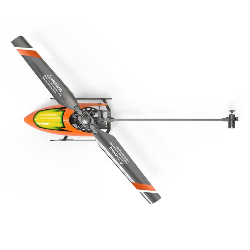 image-Four-way Single Propeller Aileronless Helicopter