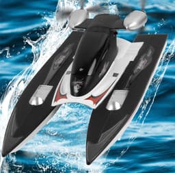 image-Remote Control High Speed 2.4G Electric Toy Boat Speed Boat Children's Toy