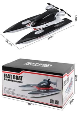 image-Remote Control High Speed 2.4G Electric Toy Boat Speed Boat Children's Toy