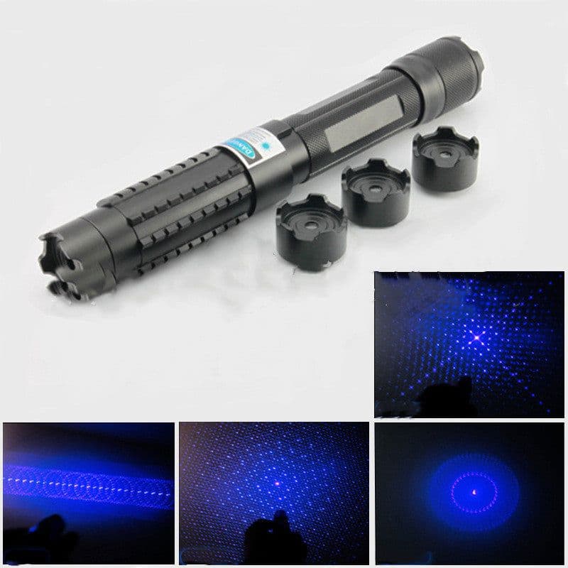 image-450nm Pure Blue Laser Flashlight Laser Flashlight