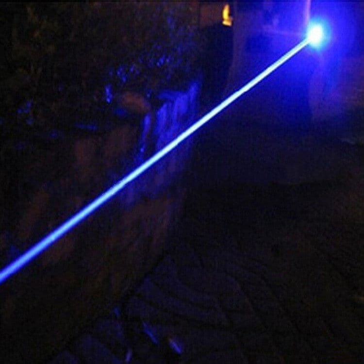 image-450nm Pure Blue Laser Flashlight Laser Flashlight