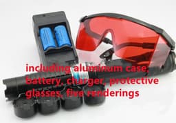 image-450nm Pure Blue Laser Flashlight Laser Flashlight