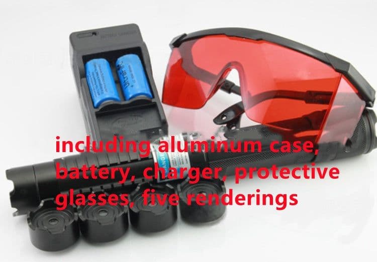 image-450nm Pure Blue Laser Flashlight Laser Flashlight