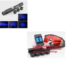 image-450nm Pure Blue Laser Flashlight Laser Flashlight
